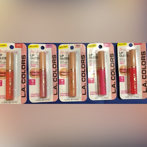 3pack assorted moisturizing vitamin E enriched glossy finish lip glosses new - Picture 15 of 16